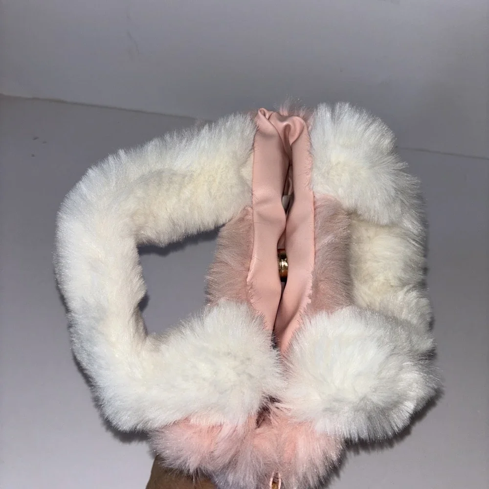Danbar Global Plush Bunny Rabbit Child's Purse Chain Strap Bag NWT